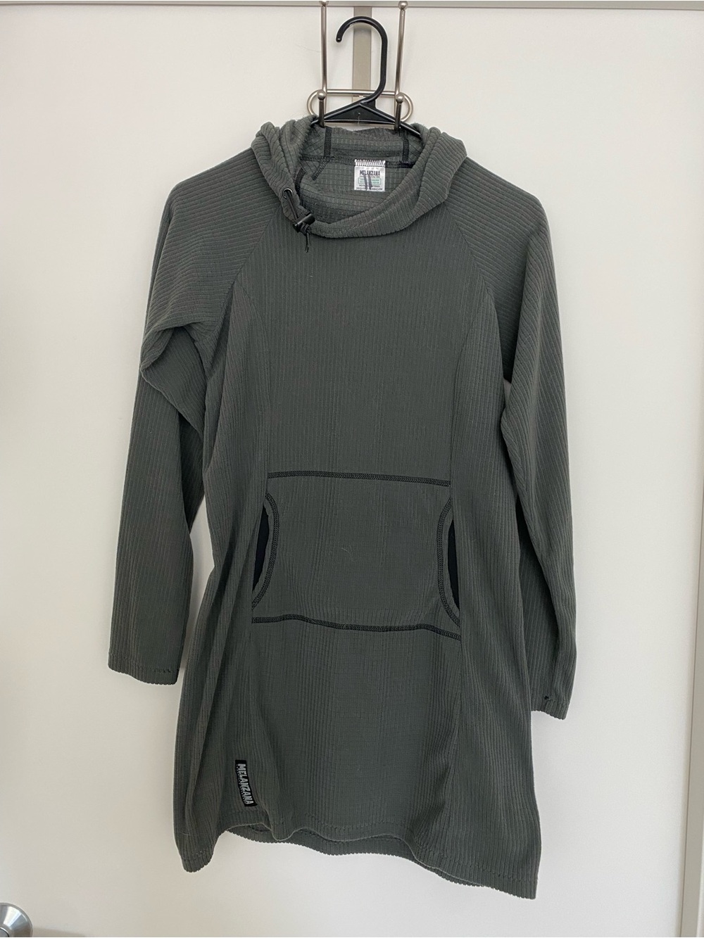 Melanzana V2 micro grid dress XS